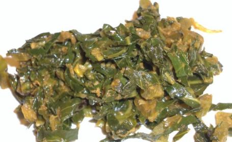 Kova Ilai Varai (Cabbage Leaves Stir-fry) ~ from Mathy of Virundhu