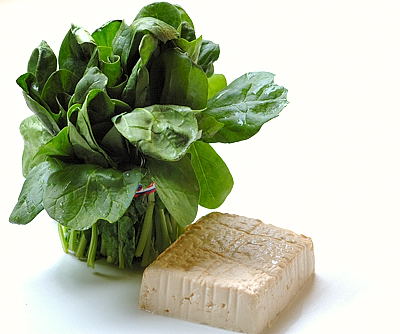 Palak (Spinach) and Tofu