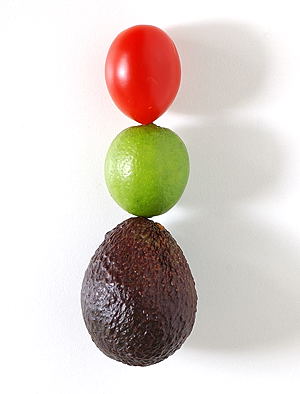 Avocado, Key Lime, and Tomato