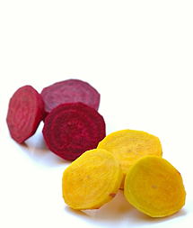 Gold and Red Beetroots