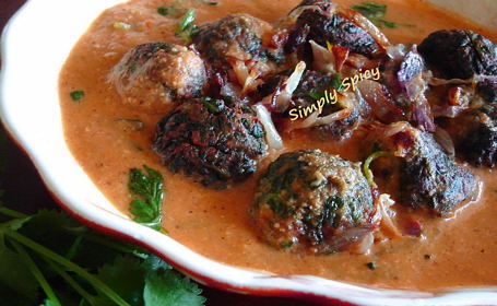 Palak Kofta ~ from Praveena of Simply Spicy