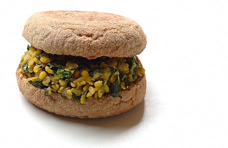 Spinach Moong Dal Sandwich