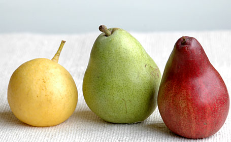 Pears - Yellow, Green and Red