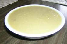 Cooked and mashed Toordal